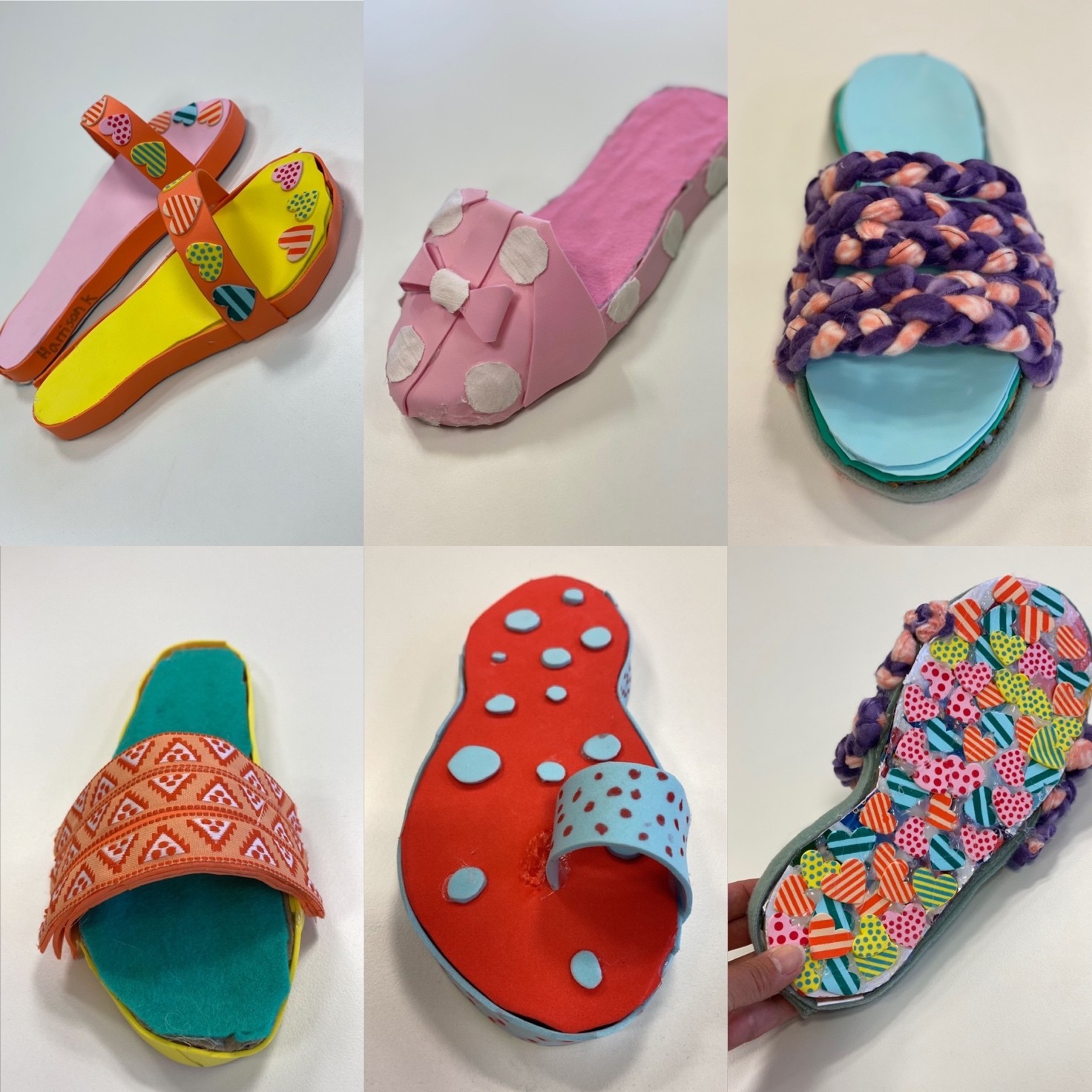 Sandaaliprototyyppejä